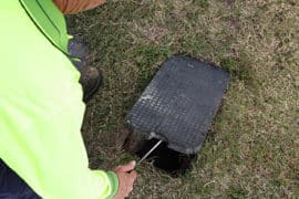 water meter in ground e1538091881201 - Turning Off your Water Supply