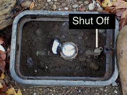 water meter shut off - Turning Off your Water Supply