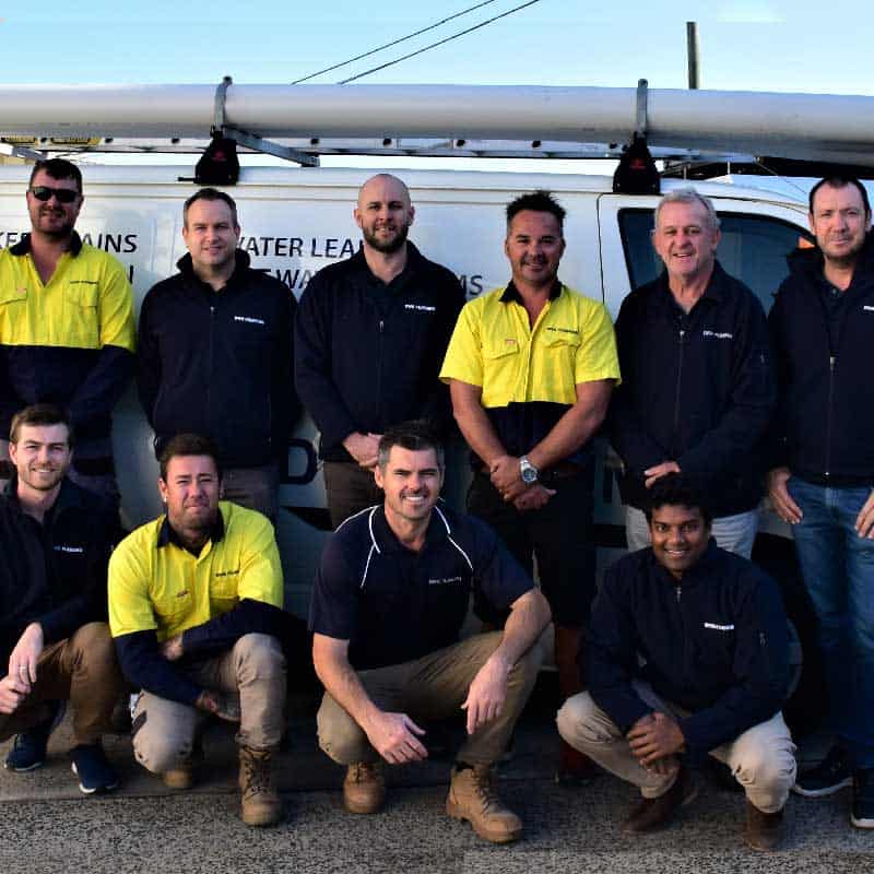dyfa team square - Caloundra’s Most Trusted Plumbers